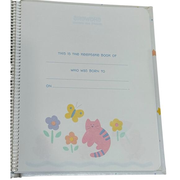 Vintage 70s 80s Hallmark Baby’s Book Unisex Baby Boy Girl Keepsake Memory Album - Picture 5 of 12